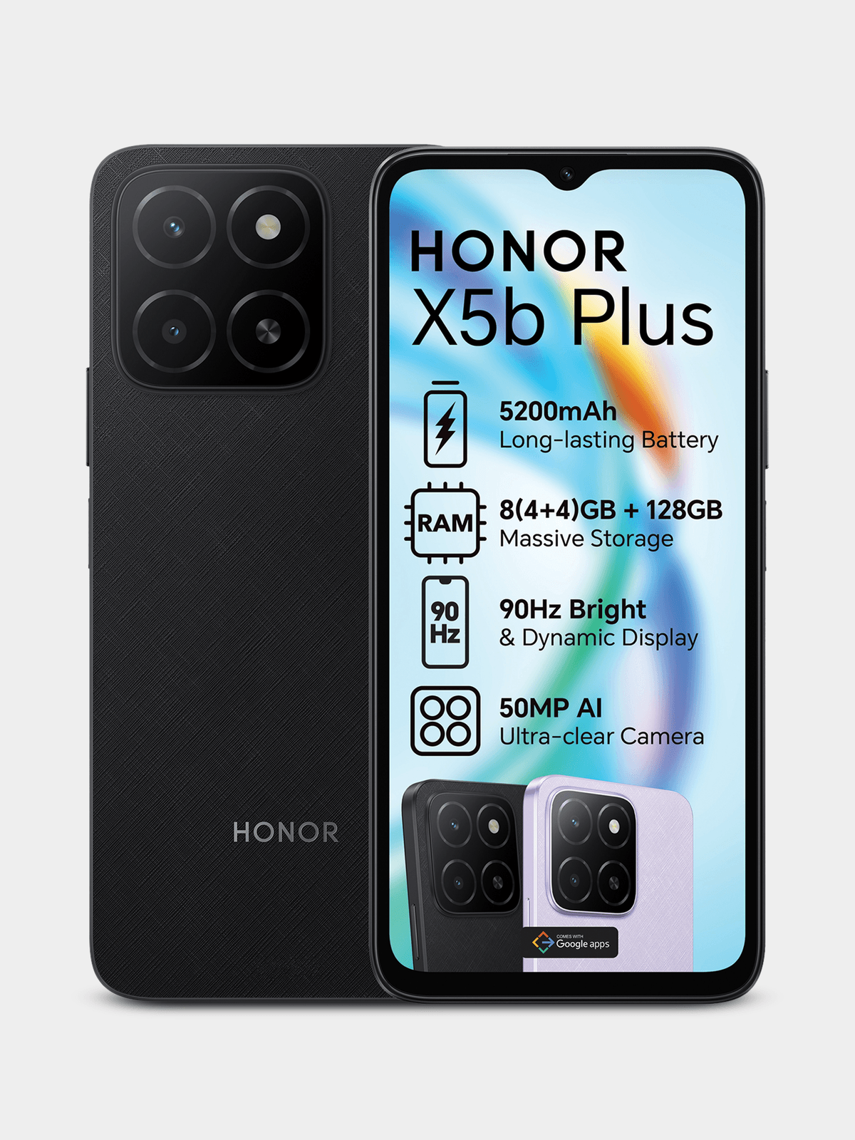 Honor X5 Dual Sim 32GB - Midnight Black