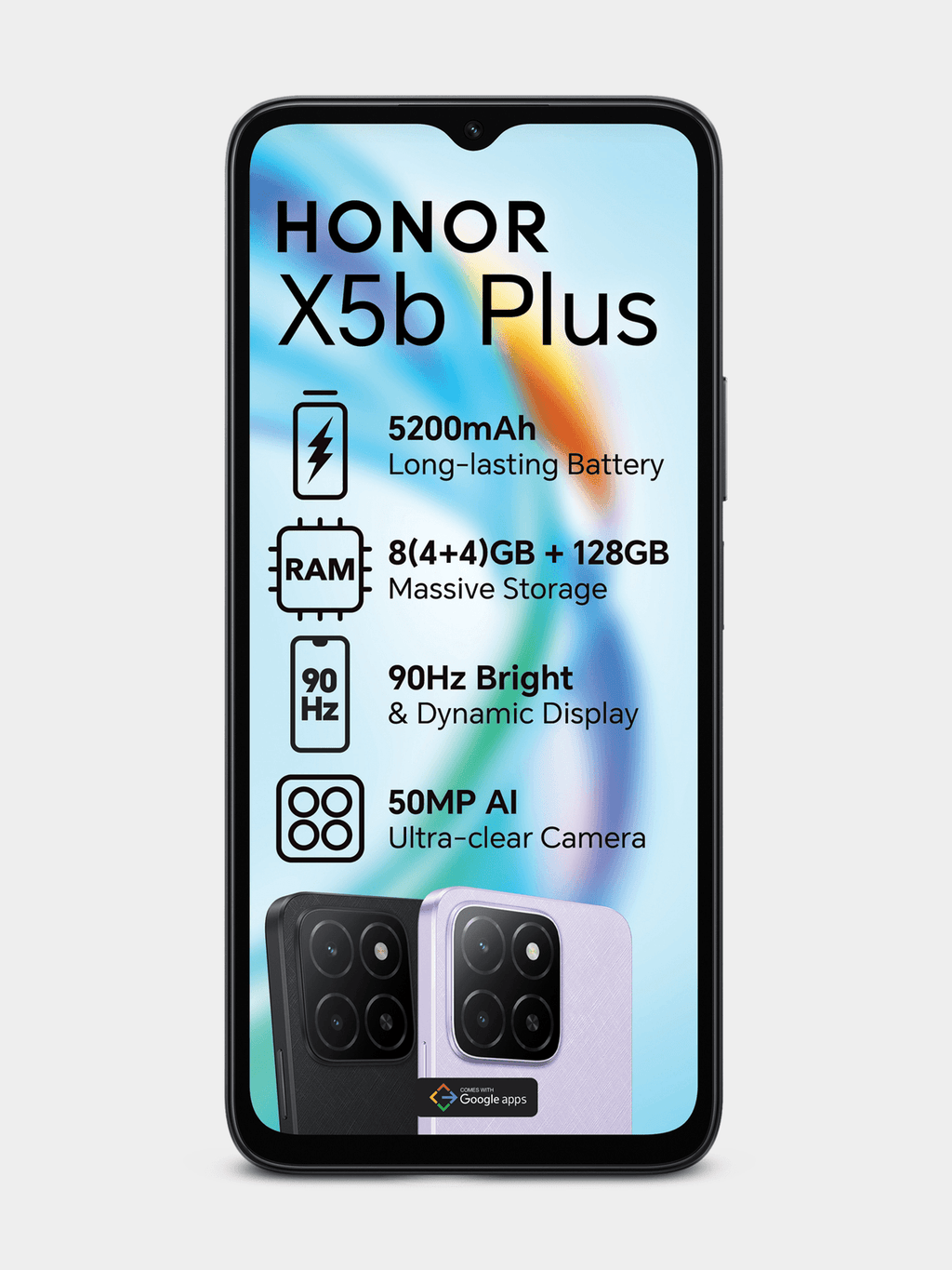 Honor X5 Dual Sim 32GB - Midnight Black