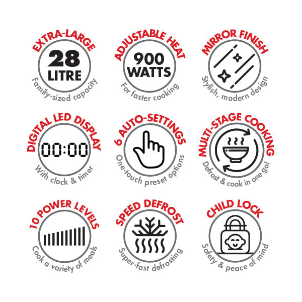 Bennett Read 28L Microwave