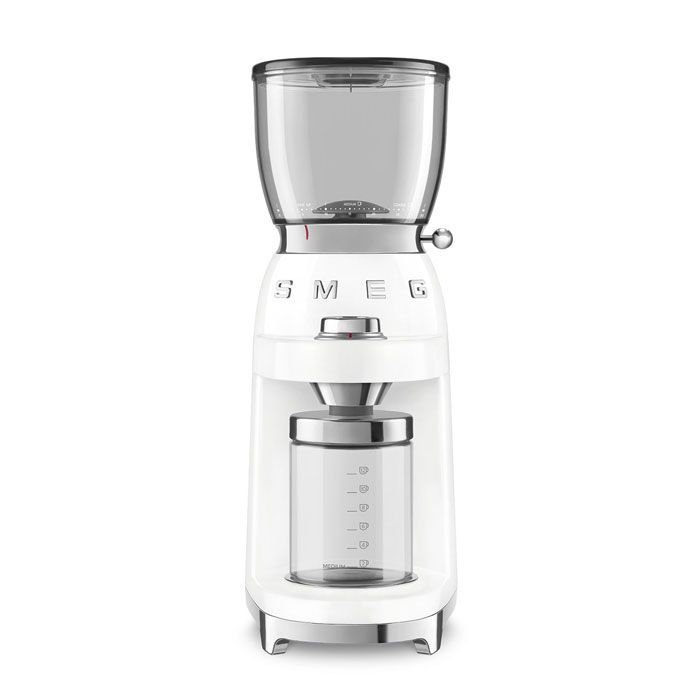 Smeg White Retro Coffee Grinder