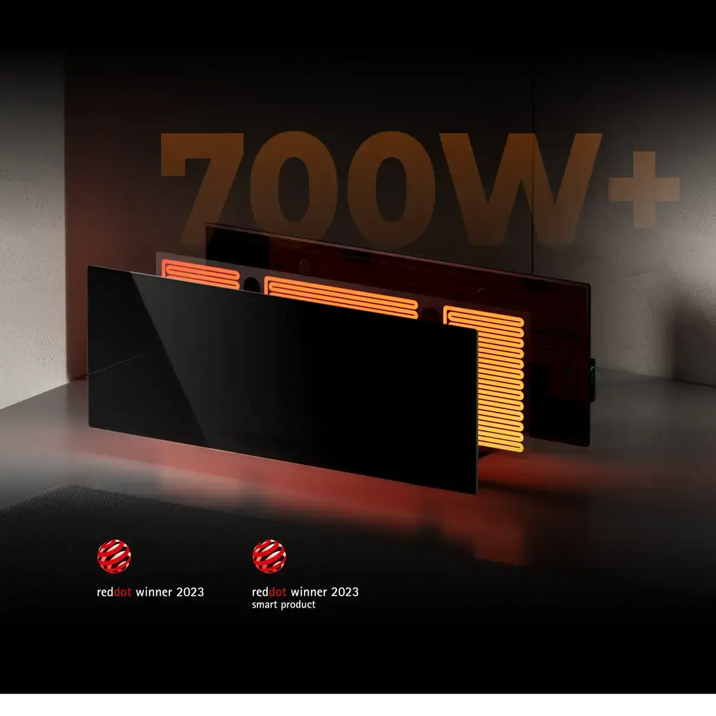 AENO AGH0001SSA Premium Eco Smart Heater 700W - White