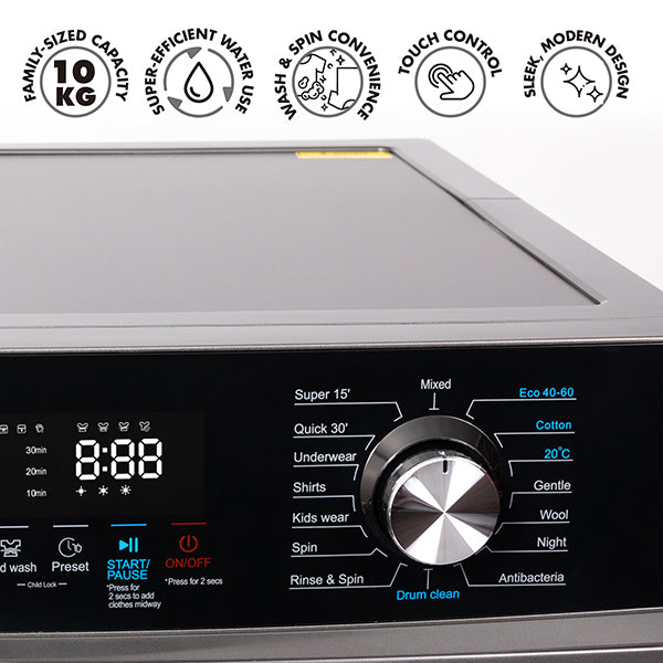 Bennett Read 10KG Front Loader Washing Machine