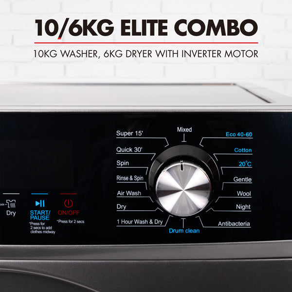 Bennett Read 10 Or 6kg Elite Combo Washer And Dryer