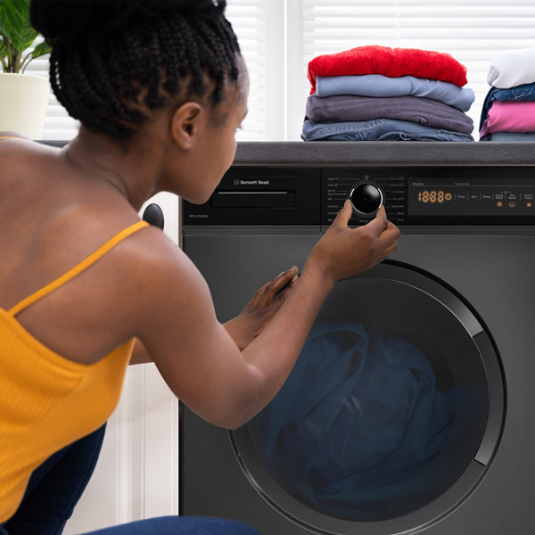 7KG Front Loader Washing Machine Dark Grey Touch