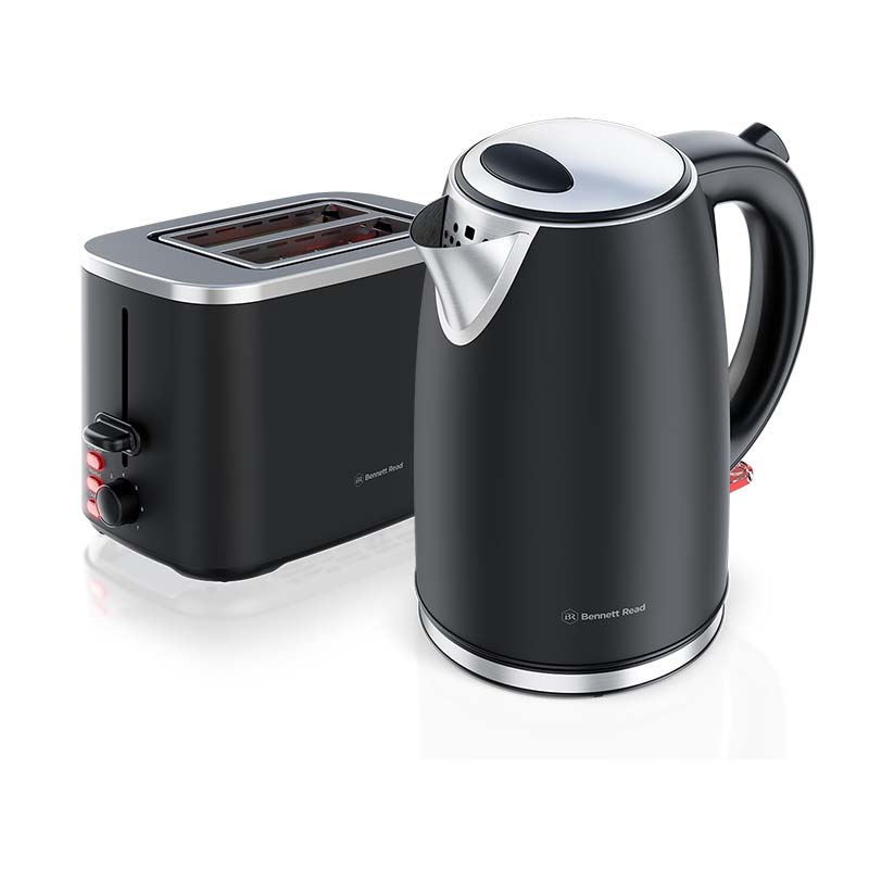 Bennett Read Ebony Allure Kettle And Toaster Set