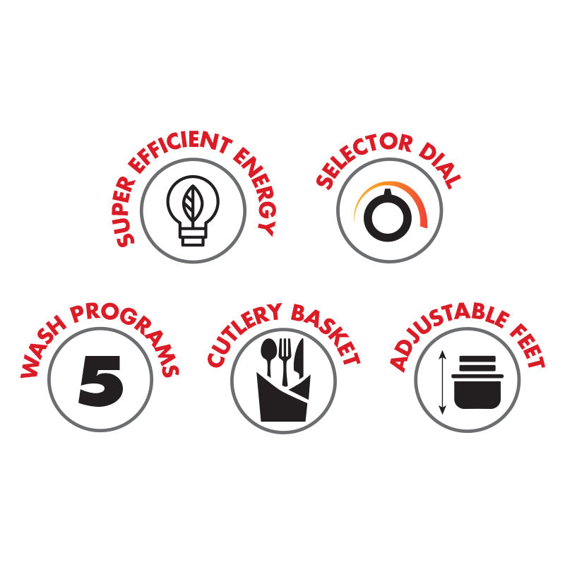 Tri-Jet 15 Place Dishwasher