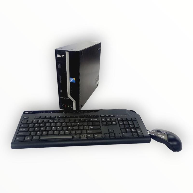 Acer Veriton X480G Core 2 Duo Desktop with Keyboard and Optical Mouse