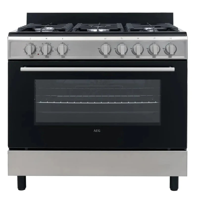 AEG 90cm Stainless Steel Gas And Electric Oven Stove AEGZA90GES1