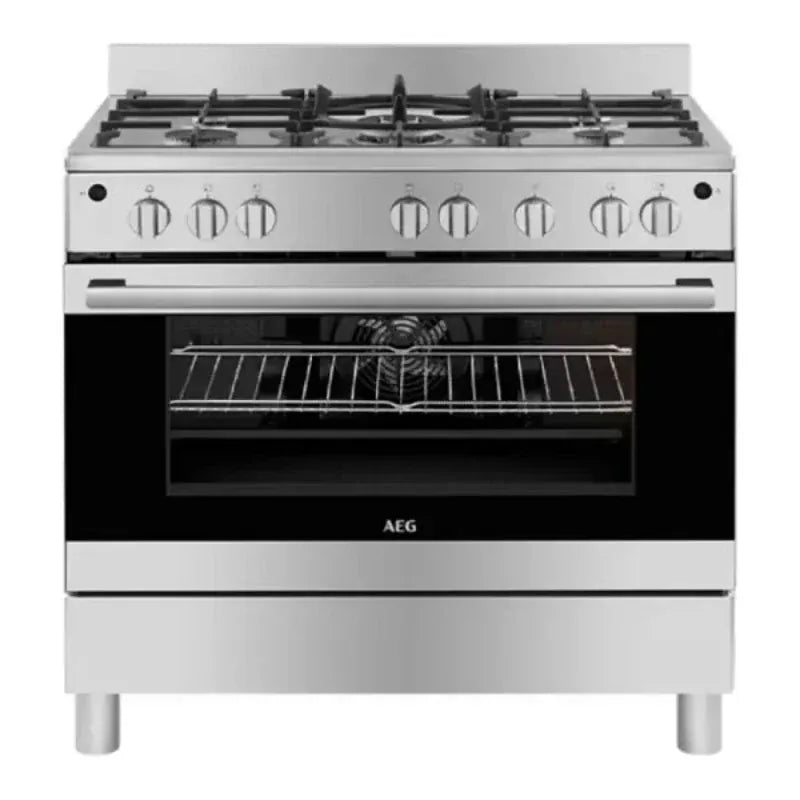 AEG 90cm Stainless Steel Gas/Gas Stove AEGZA90GS1 SS