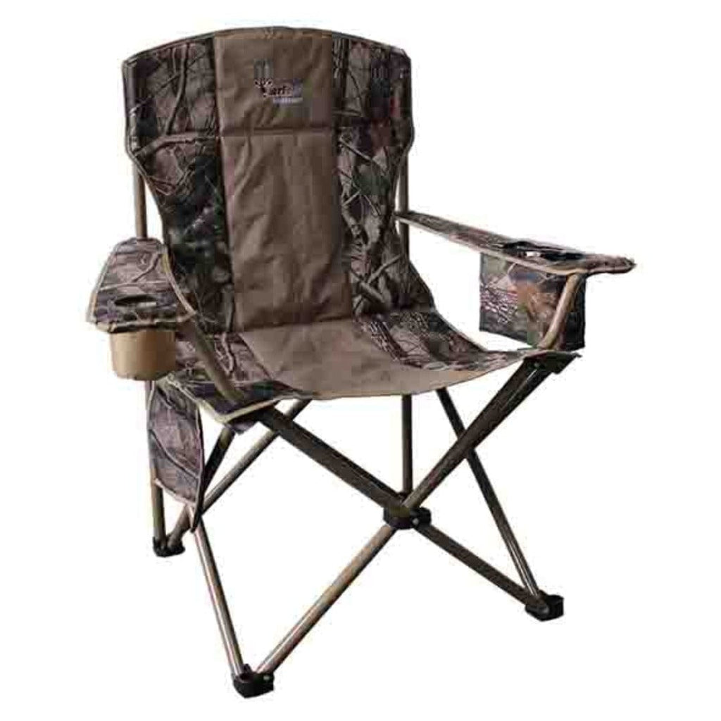 Afritrail Wildebeest Padded Chair With Cooler Bag 150 kg Camo AC-WILD