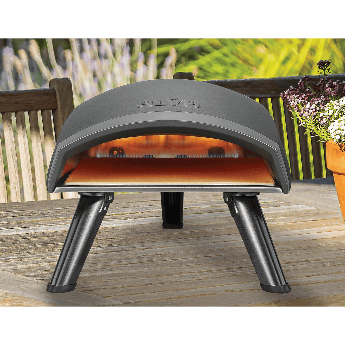 Alva Presto Gas Pizza Oven Black GPO102