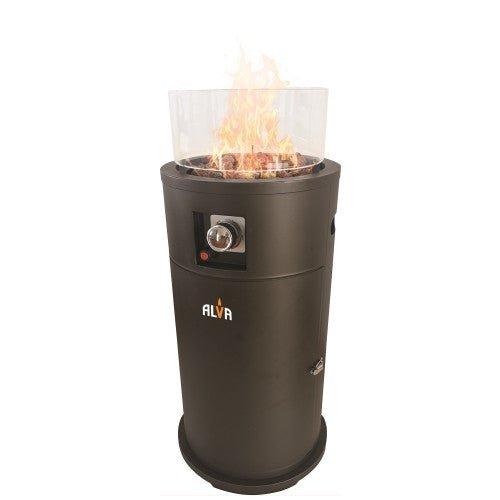 ALVA GHP38 Gas Short Stand Firepit Patio Heater