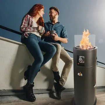 ALVA GHP38 Gas Short Stand Firepit Patio Heater