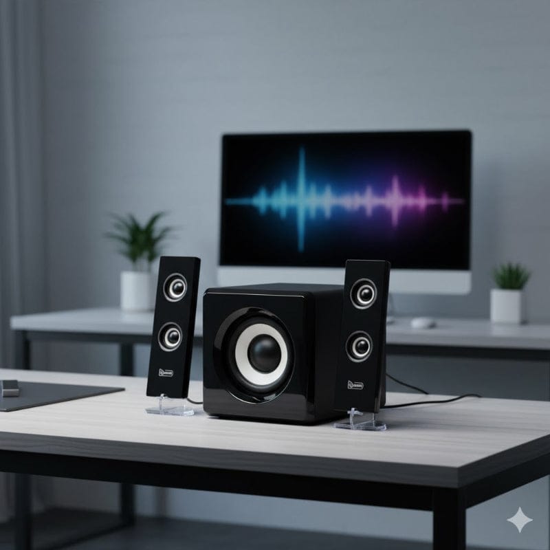 Audiomate SP2719/SP3000U/SP3500B Speakers With Sub (AUX)