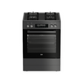 Beko 60 cm Multifunction Gas On Glass Stove FVM81430DA
