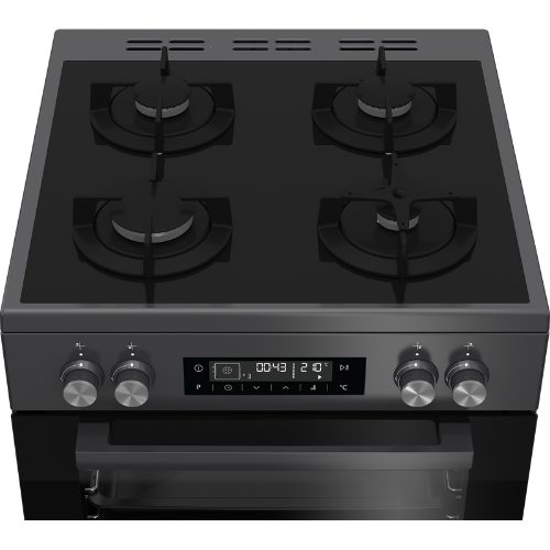 Beko 60 cm Multifunction Gas On Glass Stove FVM81430DA