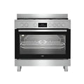 Beko 90cm Stainless Steel Multifunction Gas Range Cooker BGTW11225EX