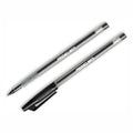 BIC Prismo Clear Medium Ball Point Pen Black Box Of 50