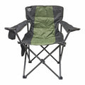 BOS Camping Chair Green/Grey 100kg Max