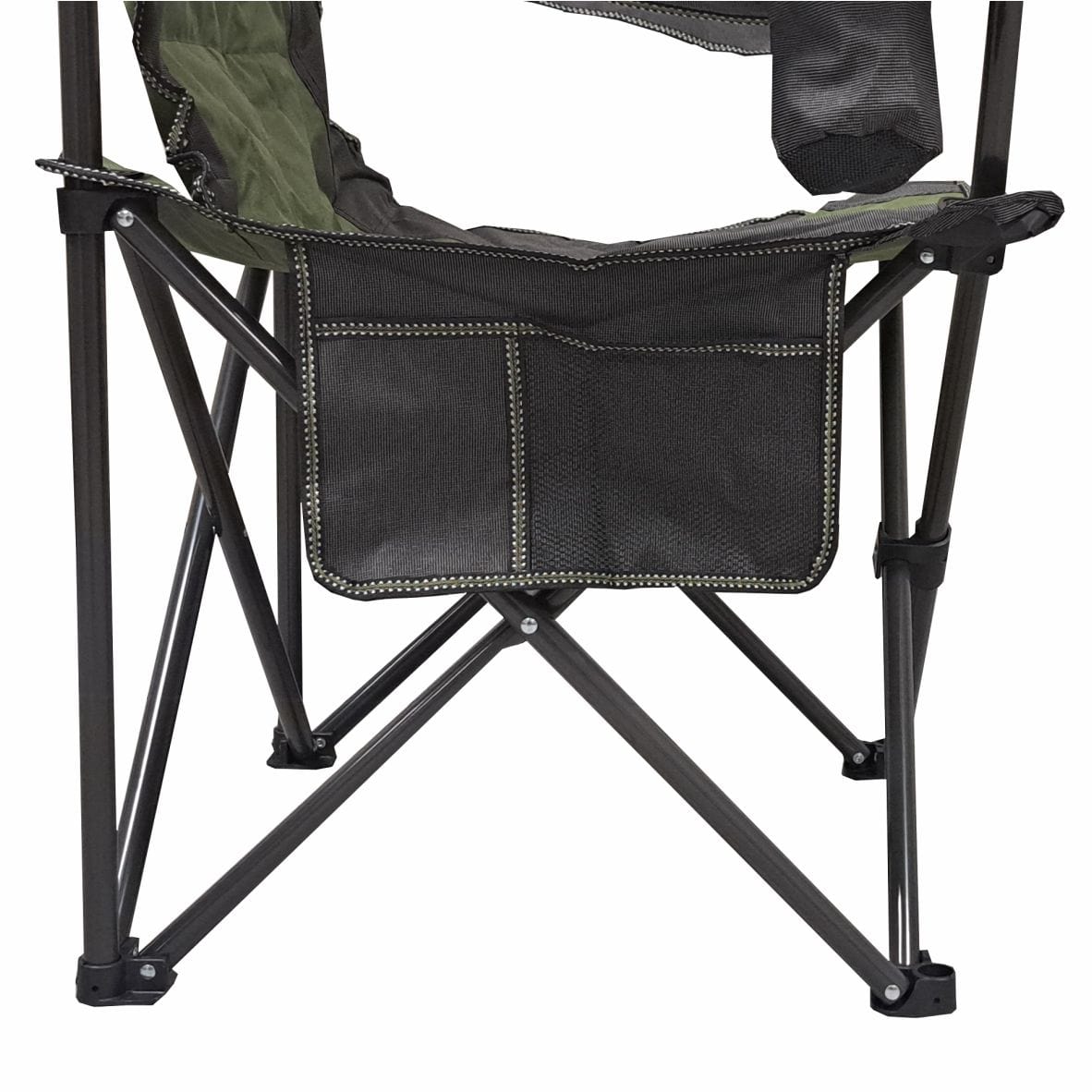 BOS Camping Chair Green/Grey 100kg Max