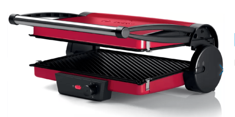 Bosch 2000 Watt Contact Griller Red TCG4104