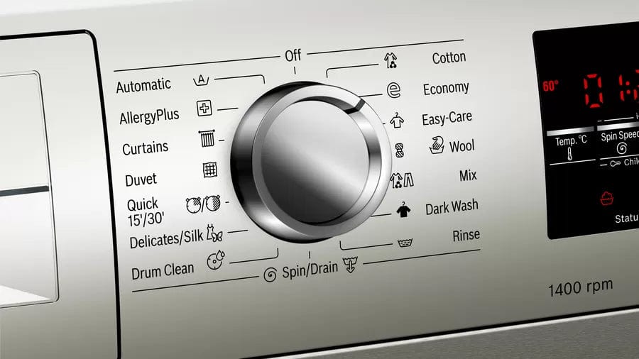 Bosch 9 kg Inox Front Loader Washing Machine WAT28S4SZA