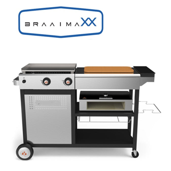 BraaiMaxx Entertainer Pizza & Plancha Modular Braai 1196 - 21 - 01 - ZA