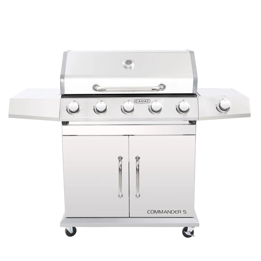Cadac 5 Burner Commander Gas Braai Stainless Steel 1194-53-01-ZA