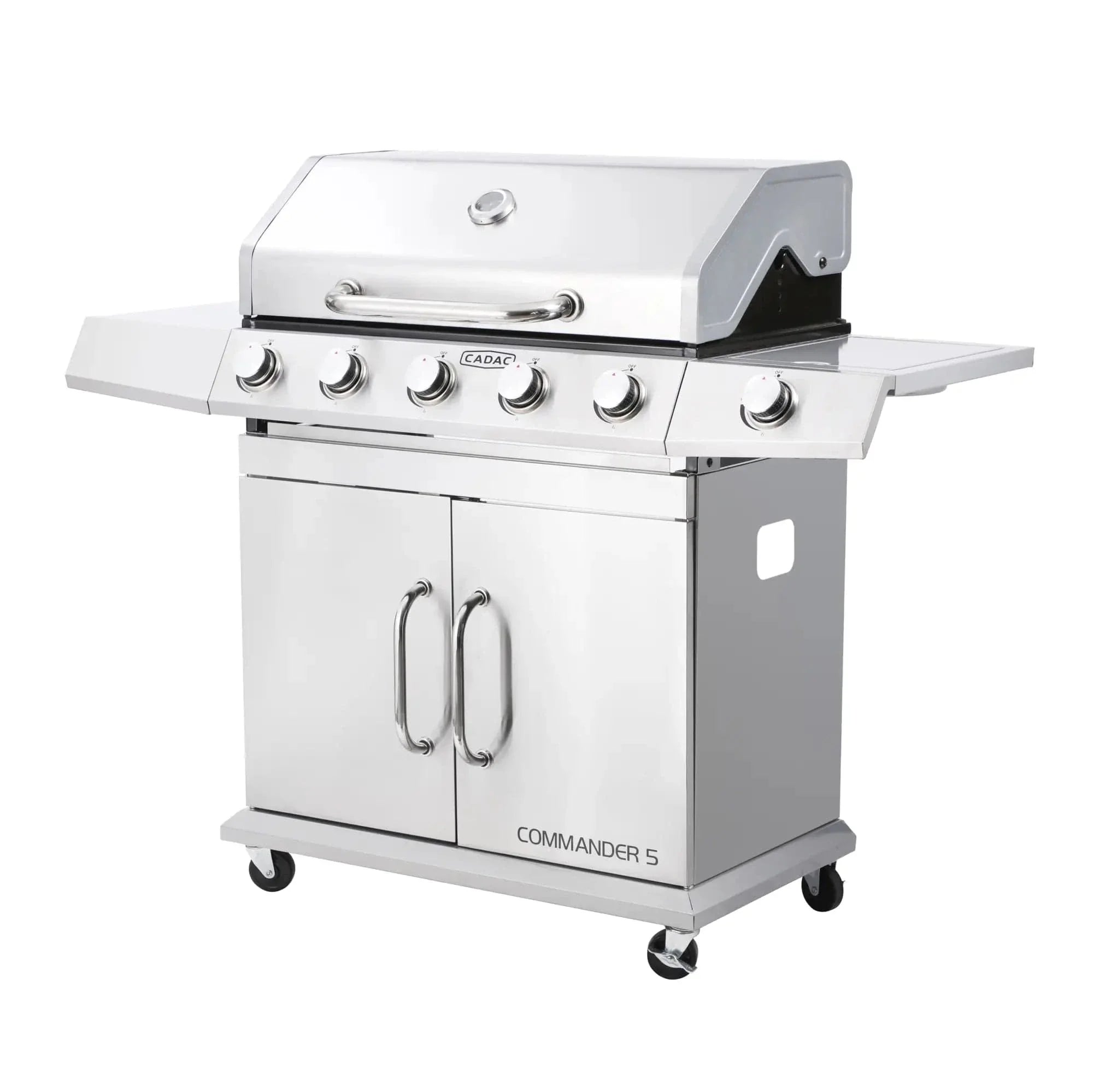 Cadac 5 Burner Commander Gas Braai Stainless Steel 1194-53-01-ZA