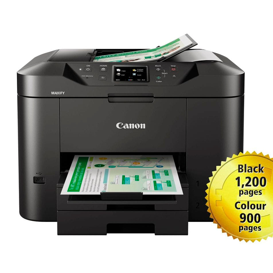Canon MAXIFY MB2740 A4 4-in1 Wi-Fi Inkjet Printer