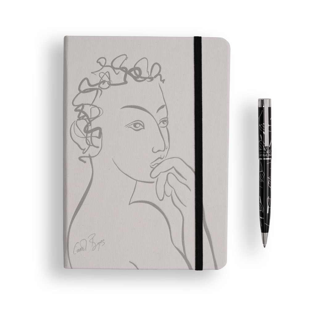 Carrol Boyes Notebook Set Reminisce Linen SET-NBLA5-RMN