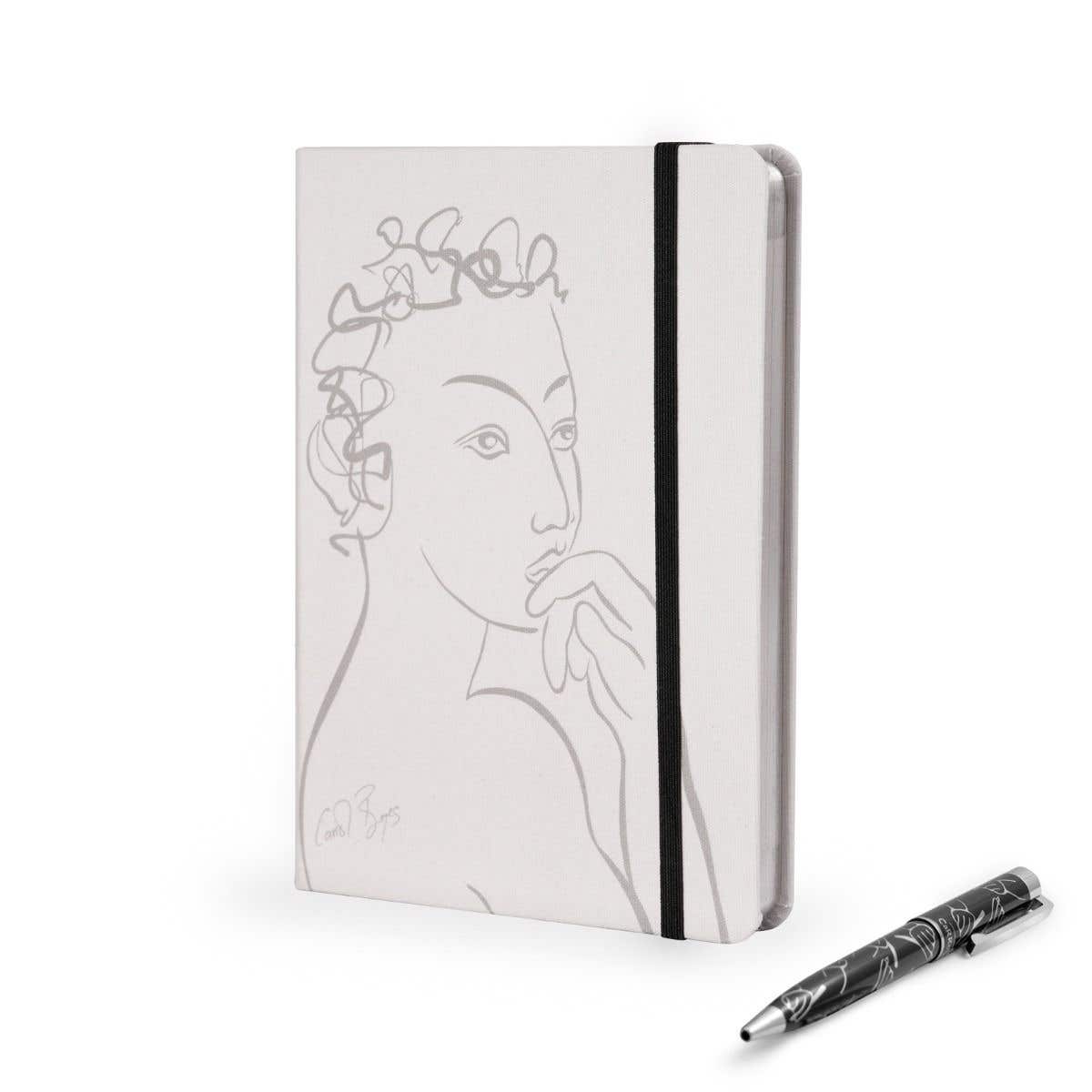 Carrol Boyes Notebook Set Reminisce Linen SET-NBLA5-RMN