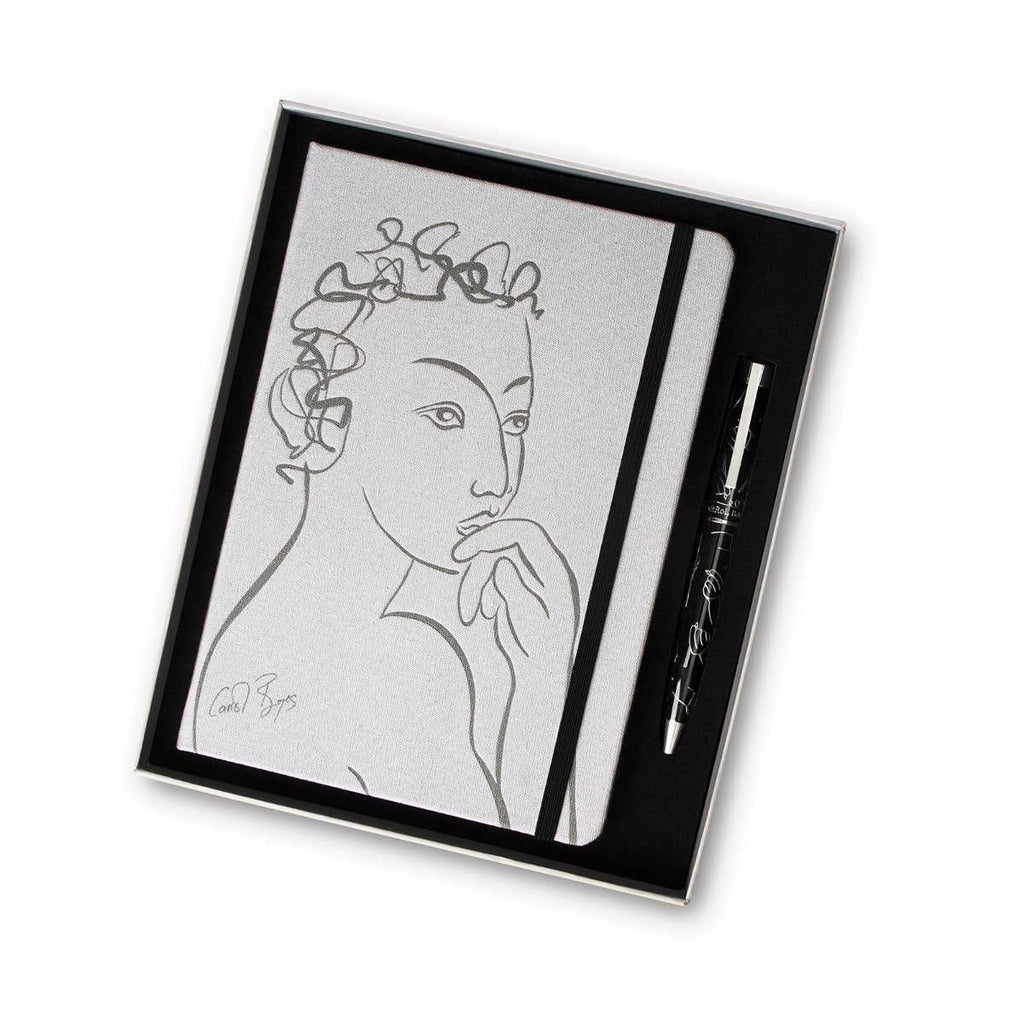 Carrol Boyes Notebook Set Reminisce Linen SET-NBLA5-RMN