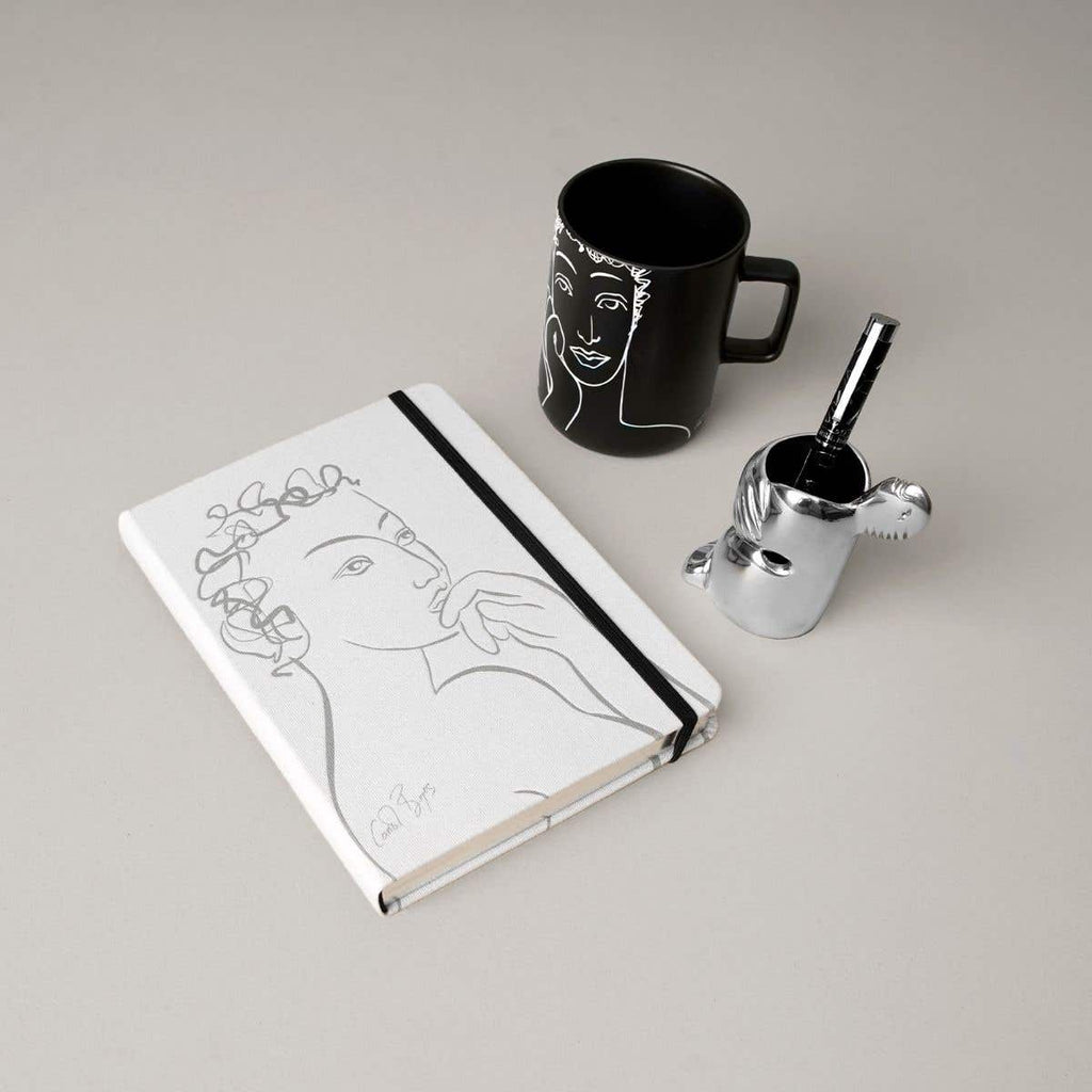 Carrol Boyes Notebook Set Reminisce Linen SET-NBLA5-RMN