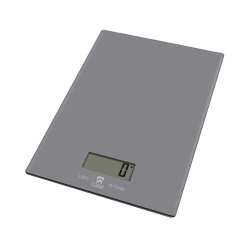 Casa Kitchen Scale Glass Grigio CKSG01G