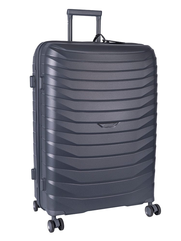 Cellini Grey Grande Large 4 Wheel Trolley Case 870718