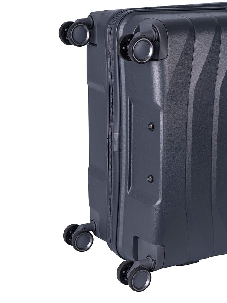 Cellini Grey Grande Large 4 Wheel Trolley Case 870718