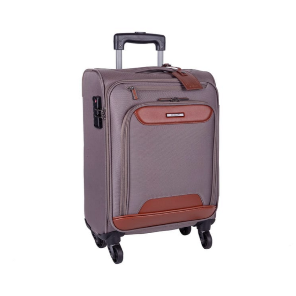 Cellini Monte Carlo 4 Wheel Trolley Carry on Mink