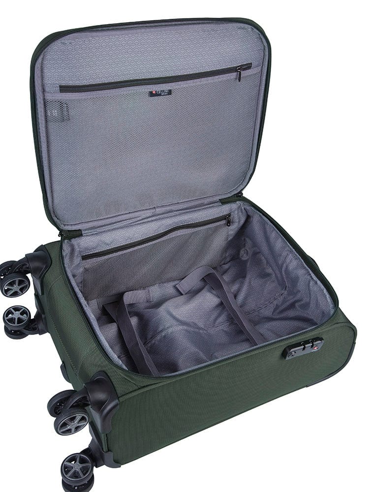 Cellini Optima 4 Wheel Carry On Trolley Case 125553