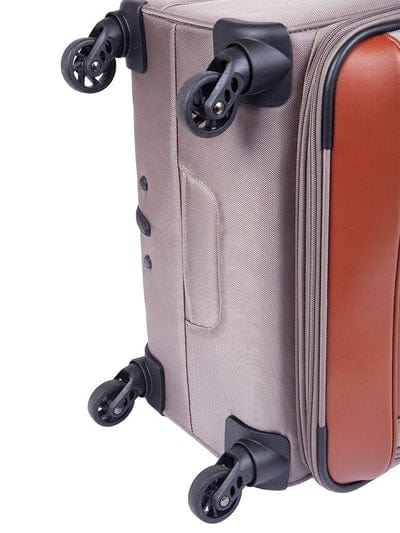 Cellini Monti Carlo Medium 4 Wheel Trolley Case Mink