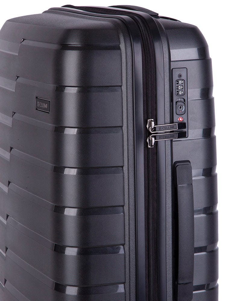 Cellini Microlite Medium 4 Wheel Trolley Case 866655