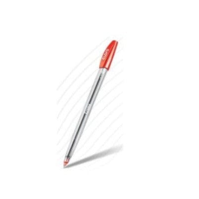 Claro Croma Ballpoint Pen 0.7mm Red Box of 50