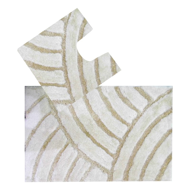 Confetti 2 Piece Bathroom Mat  60 X 100 55 X 60