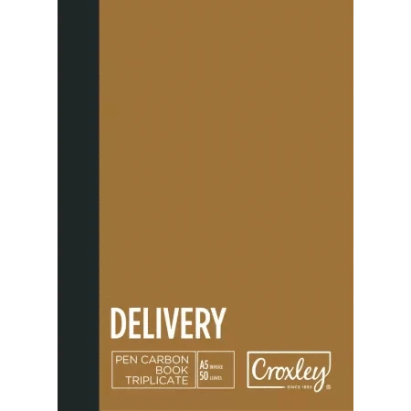 Croxley Pen Carbon Book - Delivery Triplicate A5 JD66PR
