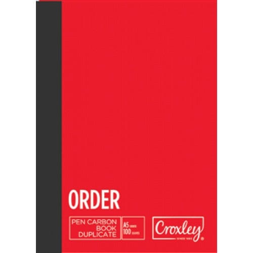 Croxley Pen Carbon Book - Order Duplicate A5 JD22PS