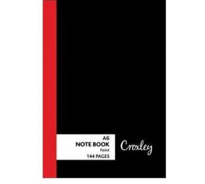 Croxley Notebook A6 Hard Cover 144 Page