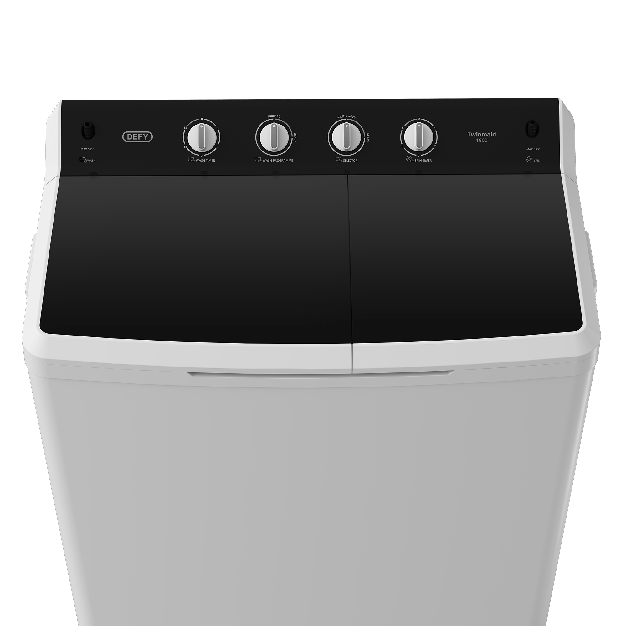 Defy 18 kg White Twin Tub DTT180