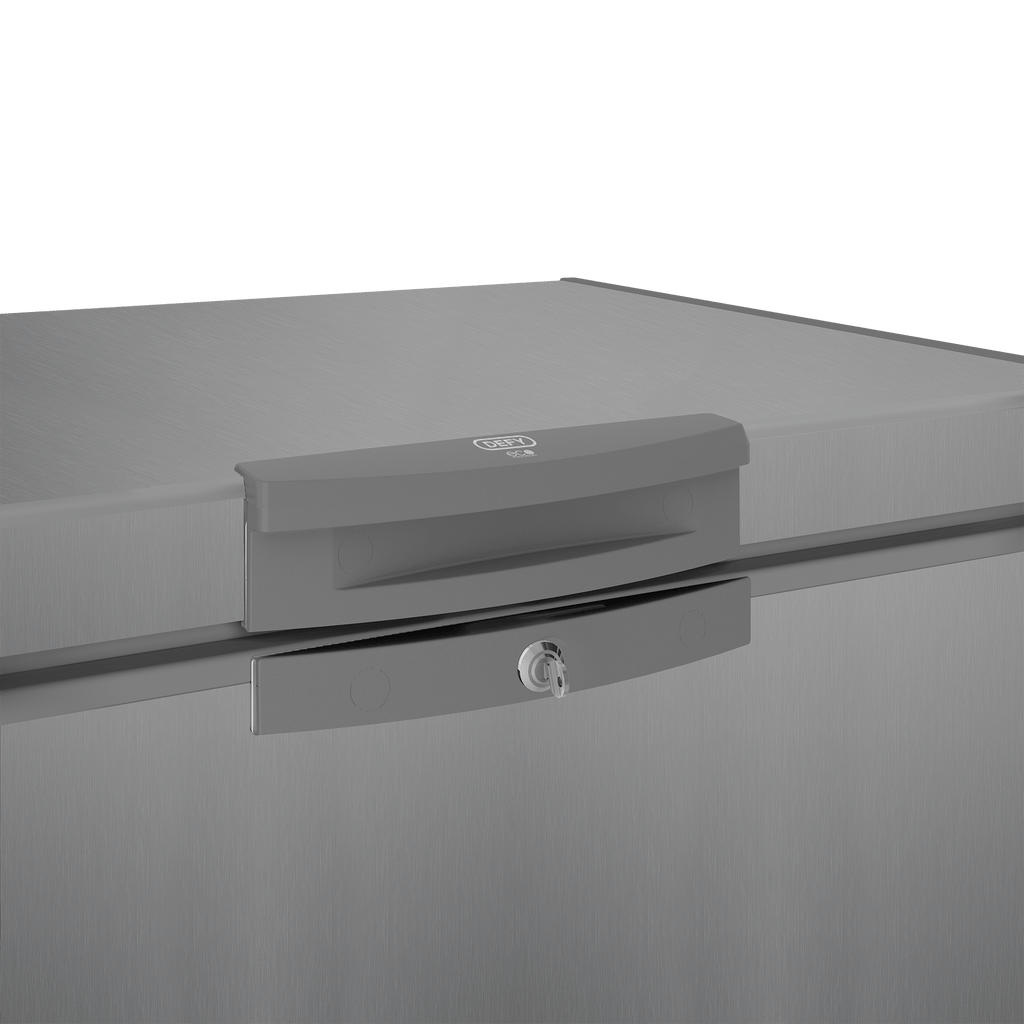DEFY 210L Satin Metallic Chest Freezer DMF513