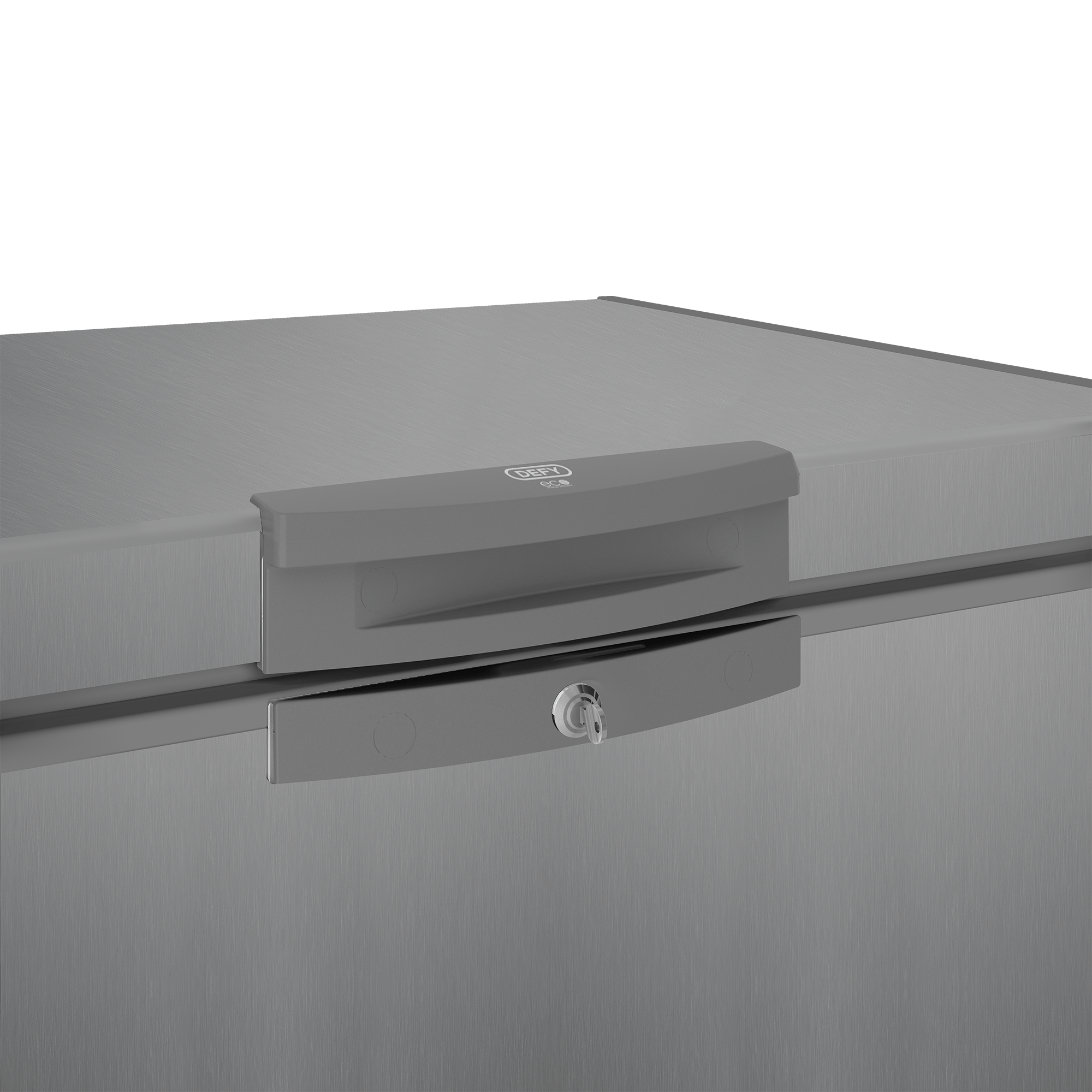 DEFY 210L Satin Metallic Chest Freezer DMF513