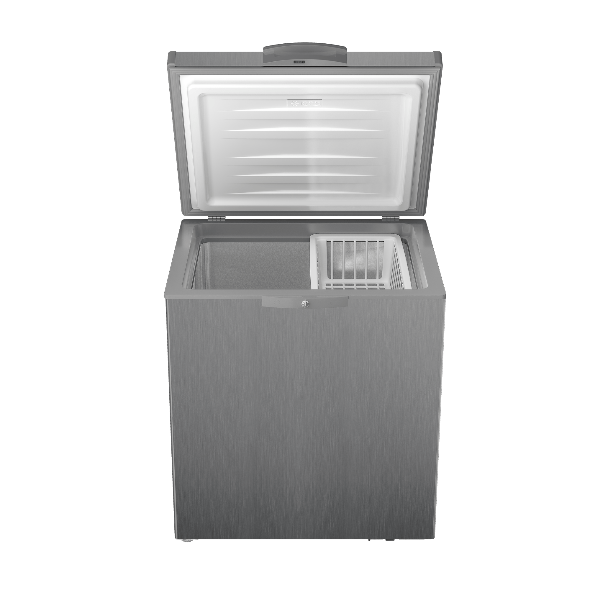 DEFY 210L Satin Metallic Chest Freezer DMF513